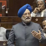 ರಾಜ್ಯಸಭೆ: ರಷ್ಯಾ ತೈಲ ಆಮದು ವಿಚಾರ, ಟಿಎಂಸಿ ಸಂಸದ, ಕೇಂದ್ರ ಸಚಿವ ಪುರಿ ನಡುವೆ ಮಾತಿನ ಚಕಮಕಿ